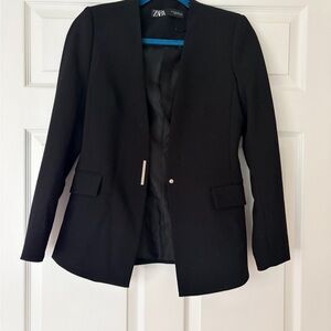 Zara Women's Black Blazer Jacket